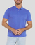 Polo Masculina Sem Bolso Basic Pique P.A - Cor Azul Hortencia - comprar online