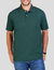 Polo Masculina Sem Bolso Basic Pique P.A - Cor Verde Musgo - comprar online