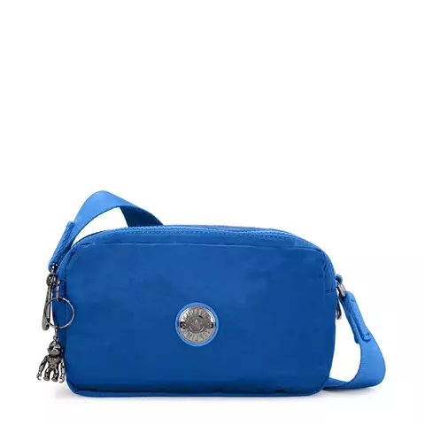 Bolsa Kipling New Milda Azul Pequena – Compacta e Funcional | Crossbody