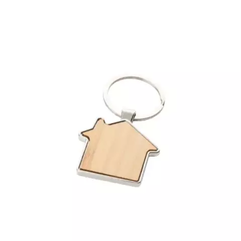 KIT 5 CHAVEIROS PERSONALIZADO A LASER\ METAL BAMBU