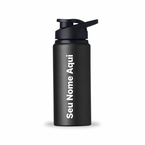 Garrafa Squeeze Alumínio 600ml Personalizada A Laser
