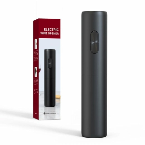 Abridor de Vinho Elétrico Automático Recarregável- Prático e Moderno