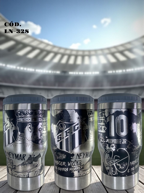 Copo Térmico Long Neck Neymar Jr com Tampa e Abridor