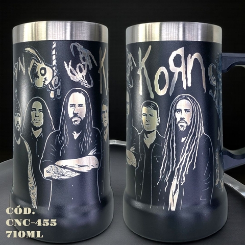 Caneca Korn Térmica 710ml com Alça Personalizada a Laser