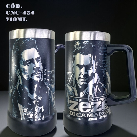 Caneca Zezé Di Camargo Térmica 710ml com Alça| Gravação a Laser