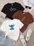 Kit 3 camisas femininas de algodão - comprar online