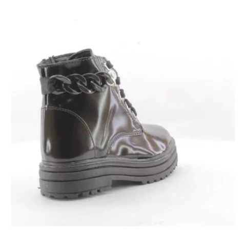 Botas Borcegos Nena Charol Hebilla (flopi 50)