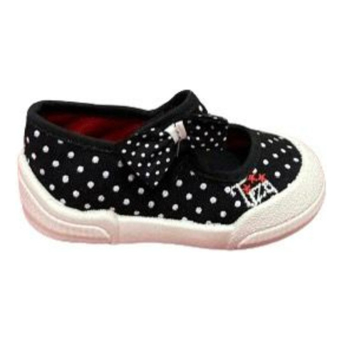 Guillerminas De Nena De Lona (mtk 112) Negro, Rosa