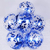 5 Pack De 10 Globos (50) Transparentes Con Confeti Y Perlado en internet