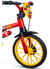Bicicleta Infantil Aro 12 Mickey Nathor, Color Rojo en internet