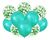 Set De 10 Globos Transparentes Con Confetti Y Perlados - tienda online