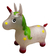 Unicornio Saltarin Caballito Inflable Niños Con Luz Y Sonido - comprar online
