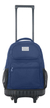 Mochila Escolar Con Carro 18 Skora Color Azul Marino Liso