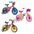 Bicicleta Infantil Aro 12 Mickey Nathor, Color Rojo - tienda online