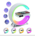 Lámpara De Mesa Rgb Parlante Bluetooh Cargador Inalámbrico C