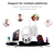 Imagen de Camara Seguridad Seisa Ipc Zas04 Ip Wifi Exterior Full Hd Domo Color Blanco