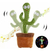 Juguete Cactus Peluche Luminoso Canta Baila Bailarin Musica