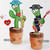 Juguete Cactus Peluche Luminoso Canta Baila Bailarin Musica en internet