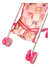 Cochecito Para Muñecas Infantil Sebigus Princesas Lelab - comprar online