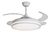 Ventilador De Techo Col Home Aspas Retráctil Luz Led 18 W 4 Palas 220v 70w 6 Velocidades Con Control Remoto