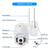 Camara Seguridad Seisa Ipc Zas04 Ip Wifi Exterior Full Hd Domo Color Blanco en internet