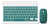 Kit Teclado + Mouse Bluetooth Compu Notebook Celular Pastel