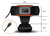 Camara Web Webcam Usb Pc Hd 720p Plug & Play Microfono Jack Color Negro - Zeide Essentials