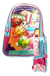 Mochila Escolar Infantil Shopkins 16l Frente Rígido Relieve - comprar online