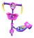 Monopatin Infantil Canasto Luz Sonido 3 Ruedas Nena Nene