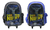Mochila Escolar Con Carrito 18 Pulgadas Batman Lj307 Cresko Color Negro - comprar online