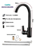 Mx Grifería Canilla Cocina Monocomando Mesada Pico Cisne Negra Acabado Mate Color Negro - tienda online