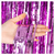 Pack 10 Cortinas Papel Metelizada Flecos Cotillon 1m X 2m - comprar online