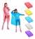 Piloto Pilotin Poncho Lluvia Pvc Descartable Emergencia X40