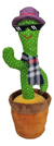 Peluche Cactus Iluminoso Baila Canta Y Repite Voz Juguete Co - Zeide Essentials