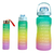 Kit X3 Botellas De Agua Motivacional Frases Bebidas Stickers - tienda online