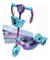 Monopatin Frozen 3 Ruedas Con Luces Y Sonido 12015 Color Celeste
