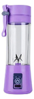 Licuadora Portátil Sm Hm-03 Con Usb Violeta Y Jarra De Pvc 3.7v - comprar online