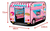 Carpa Infantil Plegable Fabrica Helados Niños Niñas Verano Color Rosa - Zeide Essentials
