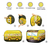 Carpa Infantil Varon Bus Colectivo Escolar Premium Unisex - Zeide Essentials