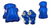 Set Proteccion Codera Rodillera Muñequera Roller Monopatin