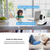 Camara De Seguridad Ip Wifi Hd 720p Tres Antenas Movimiento Color Blanco - Zeide Essentials