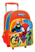 Mochila Carro 16 Spidey Af Roja Vs Enemigos Color Rojo Diseño De La Tela Spidey Vs Enemigos