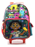 Mochila Escolar Encanto Disney Mirabel Casita Con Carro Color Rojo Diseño De La Tela Liso