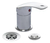 Griferia Canilla Bidet Monocomando Completa Con Accesorios Acabado Brillante Color Plateado - tienda online