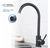 Mx Grifería Canilla Cocina Monocomando Mesada Pico Cisne Negra Acabado Mate Color Negro - Zeide Essentials
