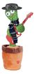 Juguete Cactus Peluche Luminoso Canta Baila Bailarin Musica Repite Voz Veoquiero