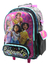 Mochila Escolar Encanto Disney Amigas Con Carro Color Negro Diseño De La Tela Liso - Zeide Essentials