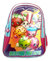 Mochila Escolar Infantil Shopkins 16l Frente Rígido Relieve