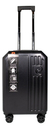Pierre Cardin Kit X4 Valijas Rígidas Con Fuelle Pc4007 Color Negro Pc4007 - comprar online
