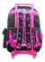Mochila Escolar Encanto Disney Amigas Con Carro Color Negro Diseño De La Tela Liso - comprar online